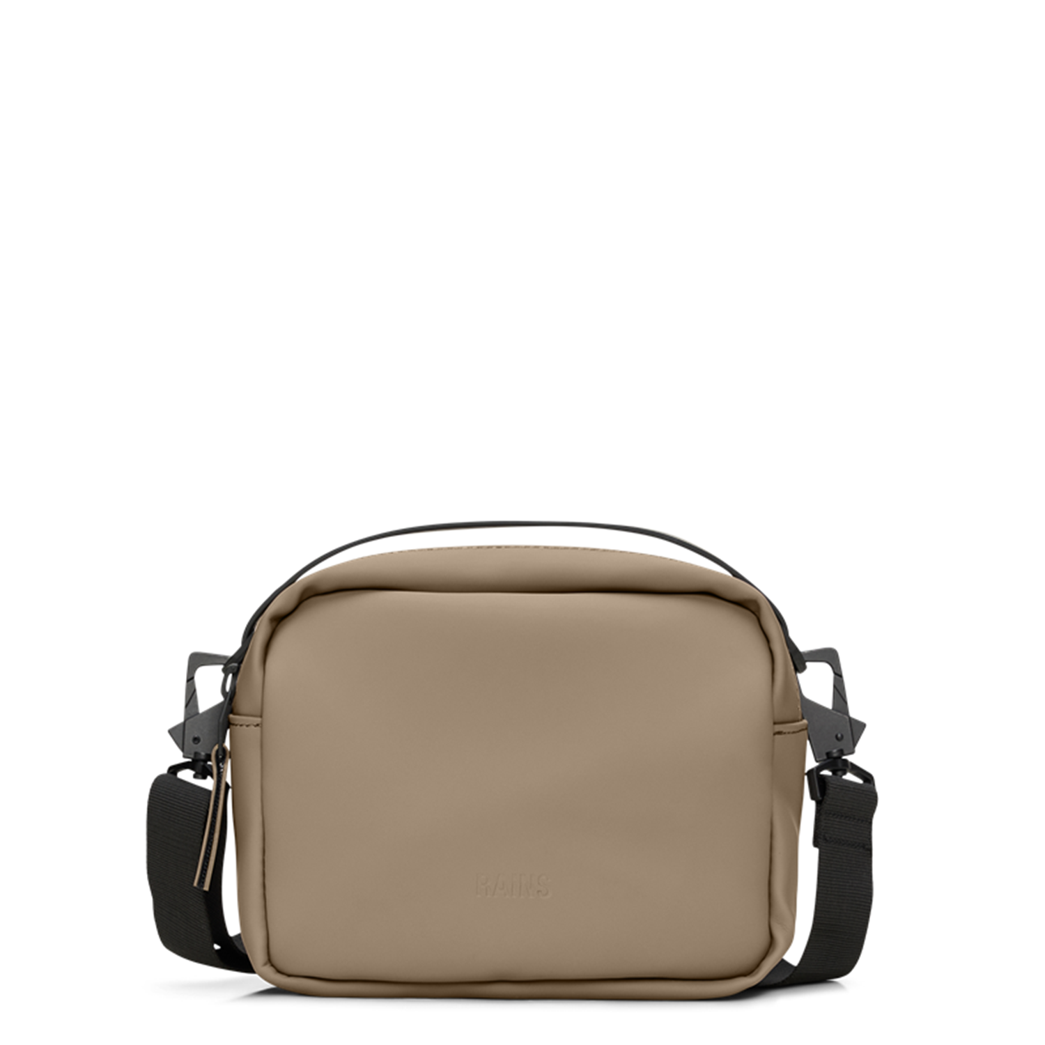 Rains Beige Box Bag R14100-133