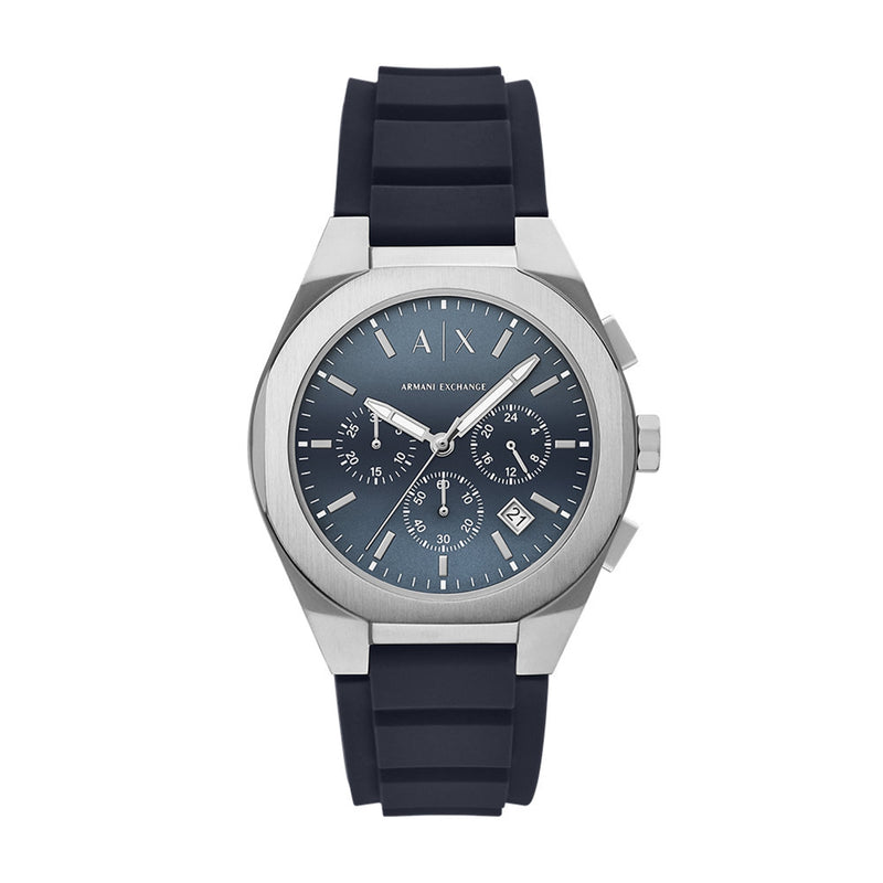 Armani Exchange Montre Homme Bleue AX4185-zoom-