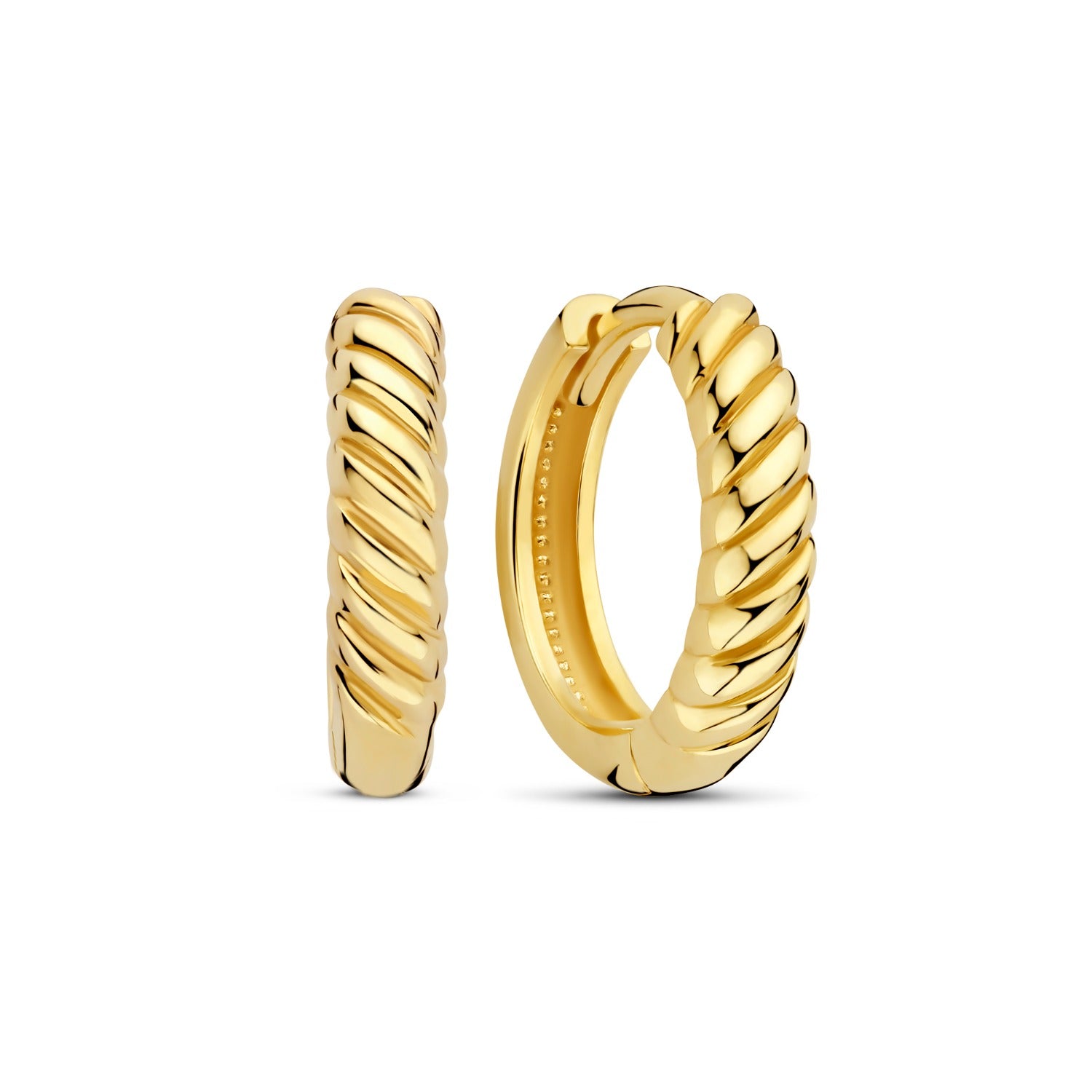 Beloro Jewels La Rinascente Milou 9 karat gold hoop earrings BO360106