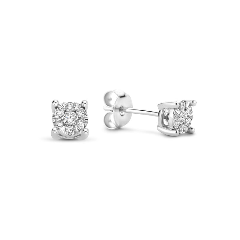 Isabel Bernard De la Paix Boucles d'oreilles Or blanc IBD360016-zoom-