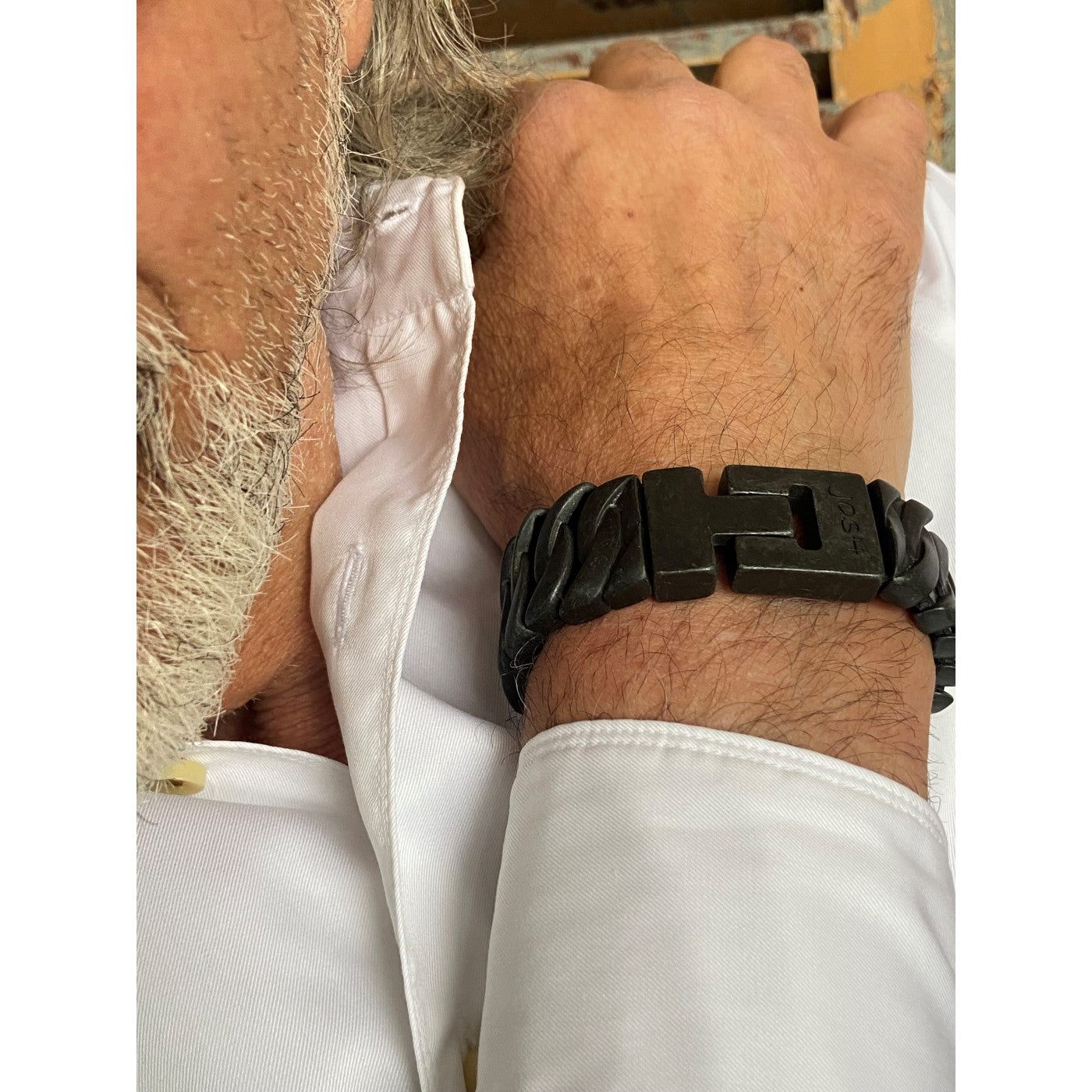 Josh Black Bracelet 03504-BRA-VB/L