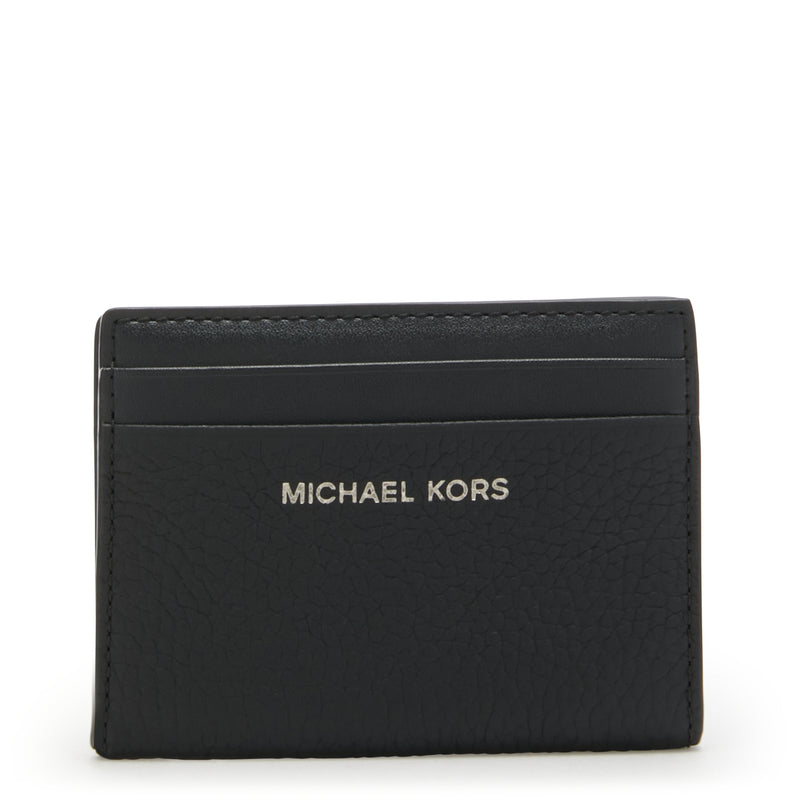 Michael Kors Hudson Hommes Portefeuille à Rabat Noir 39H3LHDF1L-001-zoom-