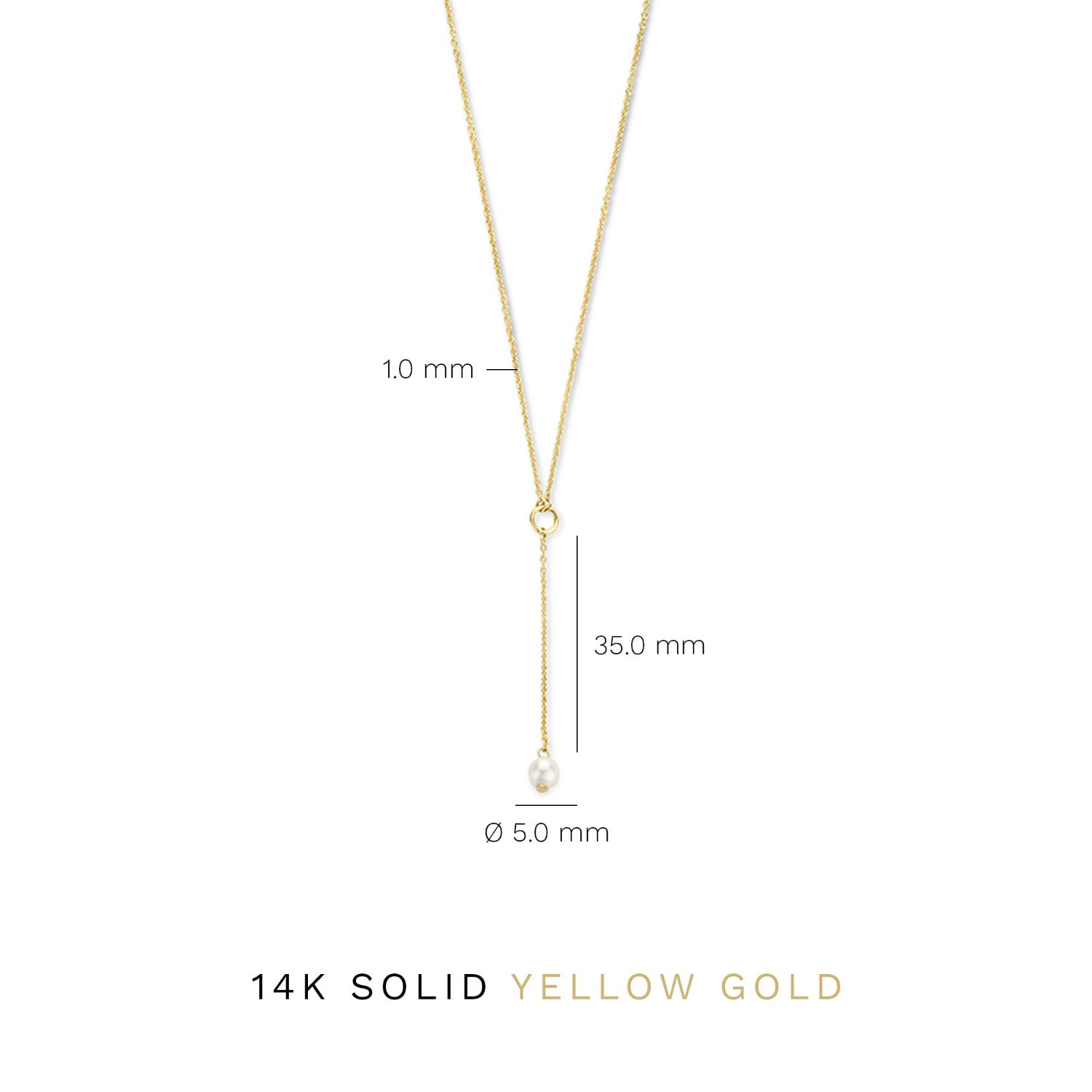 Isabel Bernard Cadeau d'Isabel 14 karat gold necklace and ear studs gift set with freshwater pearls IB90182