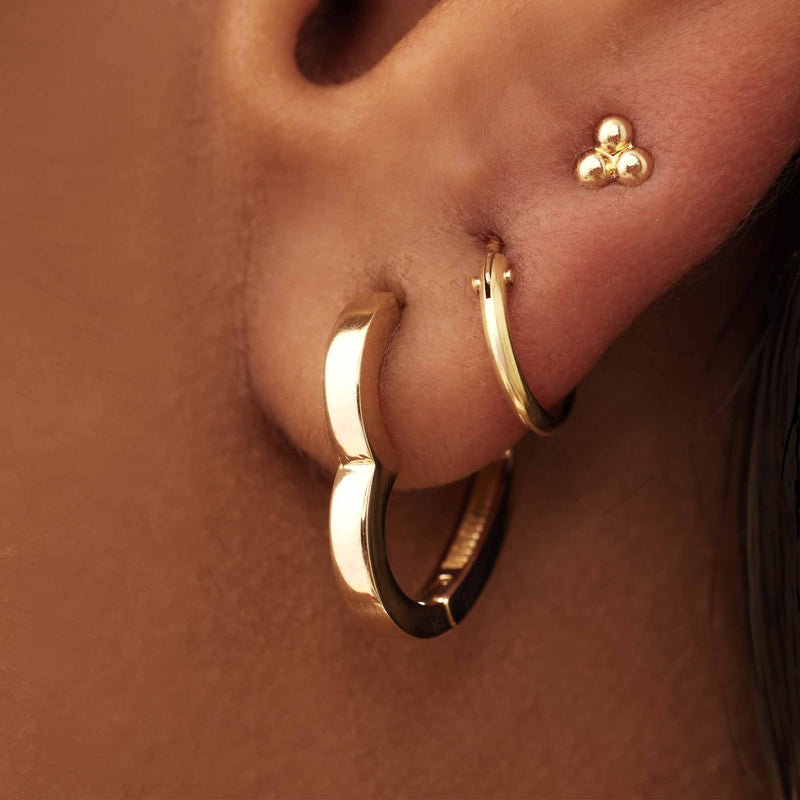 Isabel Bernard Belleville Boucles d'oreilles Or 14 carats IB360251-zoom-