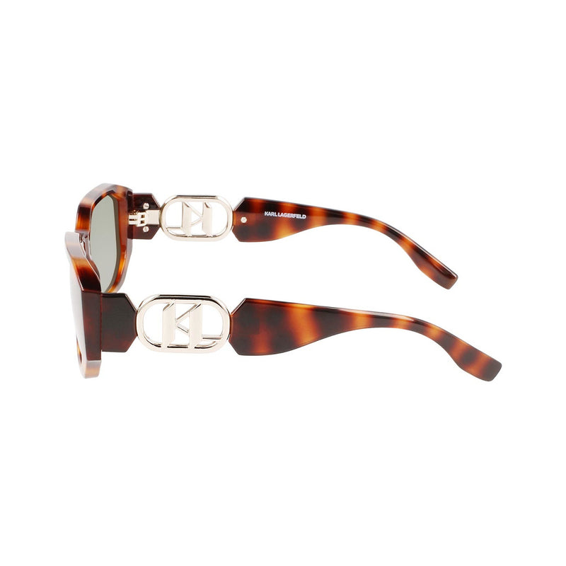 Karl Lagerfeld Femmes Lunettes de Soleil Marron KL6085S-240-zoom-