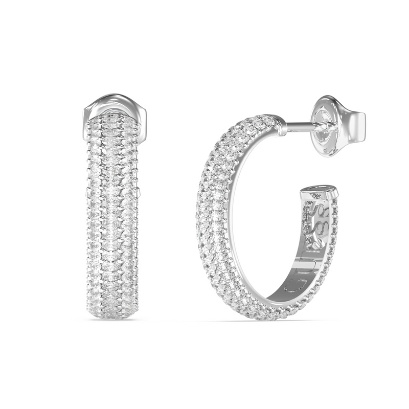 Guess Essenza Silver Earrings JUBE06020JWRHT-U-zoom-