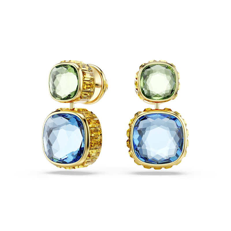 Swarovski Chroma Clous d'oreilles couleur or Chroma 5692492-zoom-