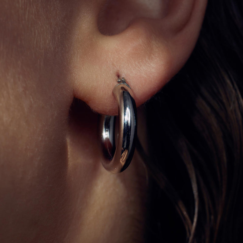 Parte Di Me Bibbiena Poppi Femmes Créoles Argent PDM36052-zoom-