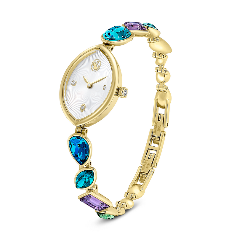 Swarovski Gema Gold Coloured Women's Watch 5749569-zoom-
