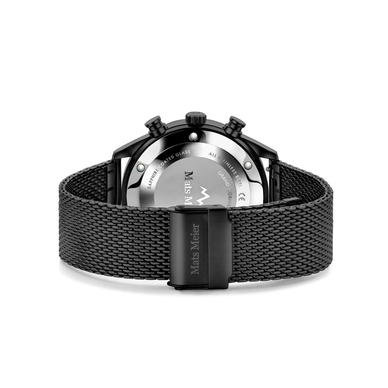 Mats Meier Grand Cornier Chronograph Men's Watch Gun Metal MM00136-zoom-