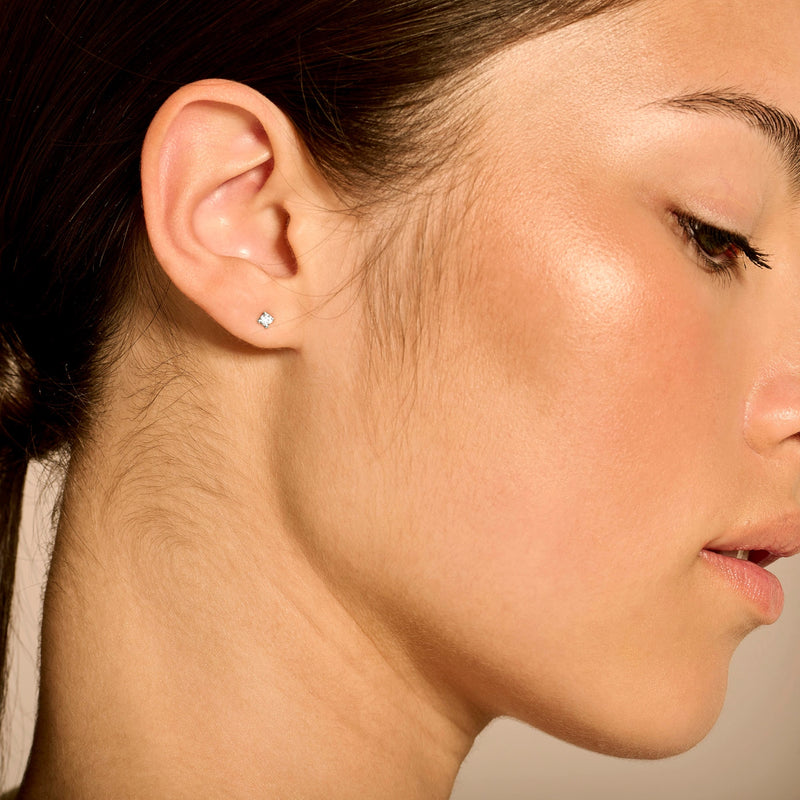 Blush Diamonds Boucles d'oreilles Or blanc 14 carats 7601WDI-zoom-