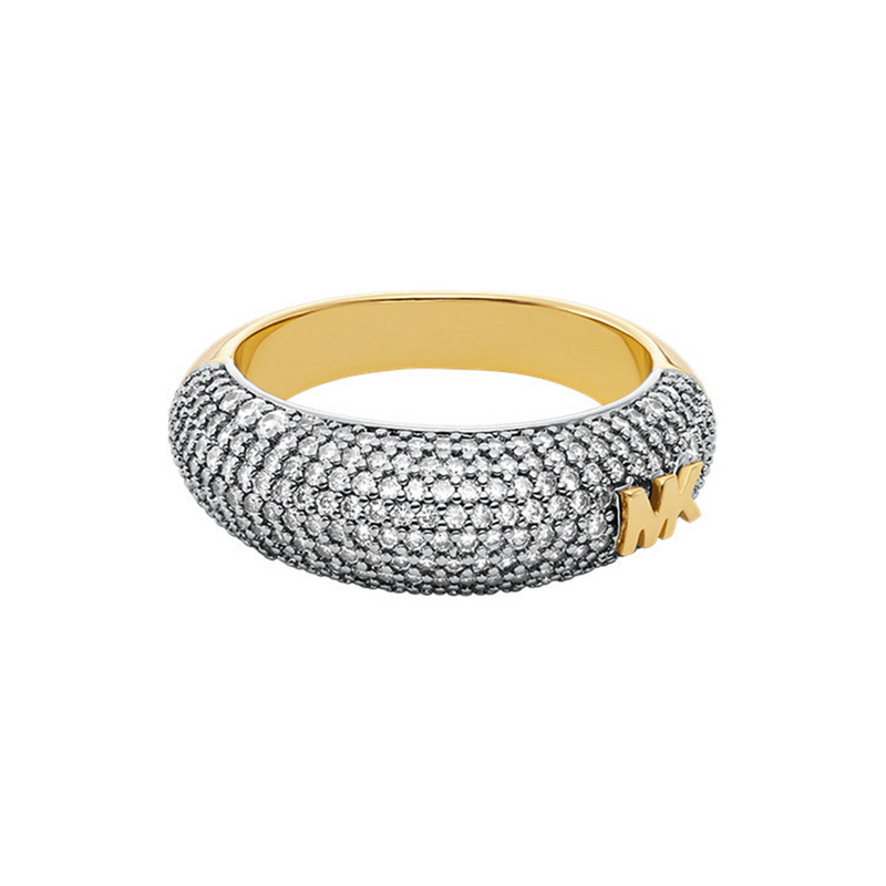 Michael Kors Premium Gold Coloured Copper Ring MKJ85419315-zoom-