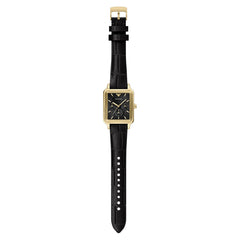 Emporio Armani Rectangular Black Dial Watch AR11753