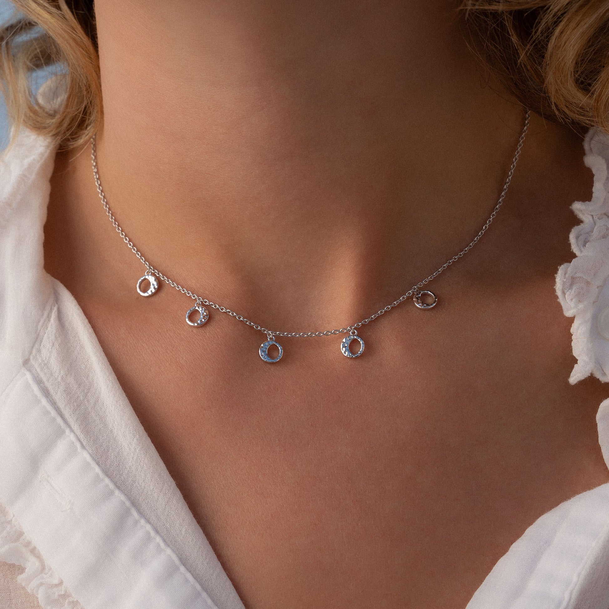 Violet Hamden Violet's Gift 925 Sterling Silver Necklace and Bracelet Giftset VH90059