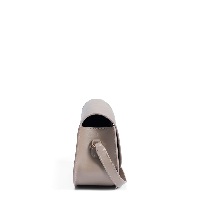 Isabel Bernard Montmartre Sac bandoulière Montmartre Manon en cuir tanné végétal taupe IB21116-zoom-