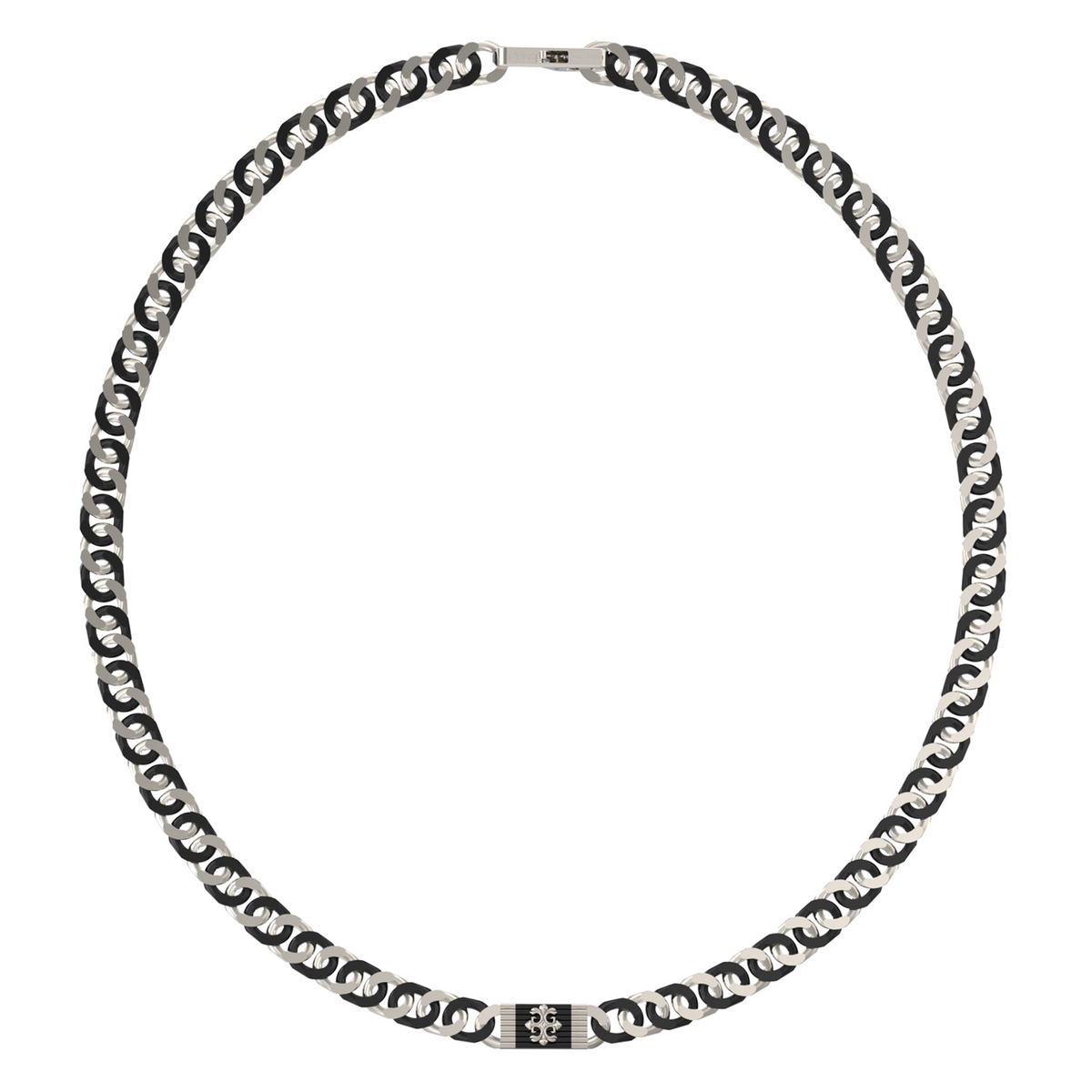 Guess Rebel Moon Silver Necklace JUMN05060JWSTBKT-U