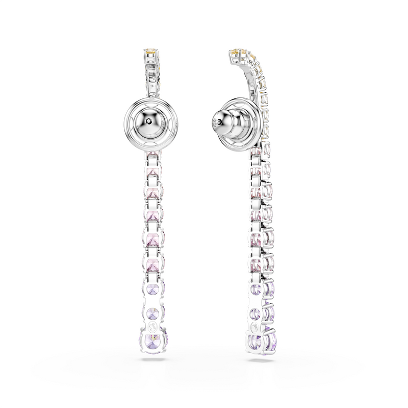 Swarovski Matrix Silver Earrings 5751195-zoom-
