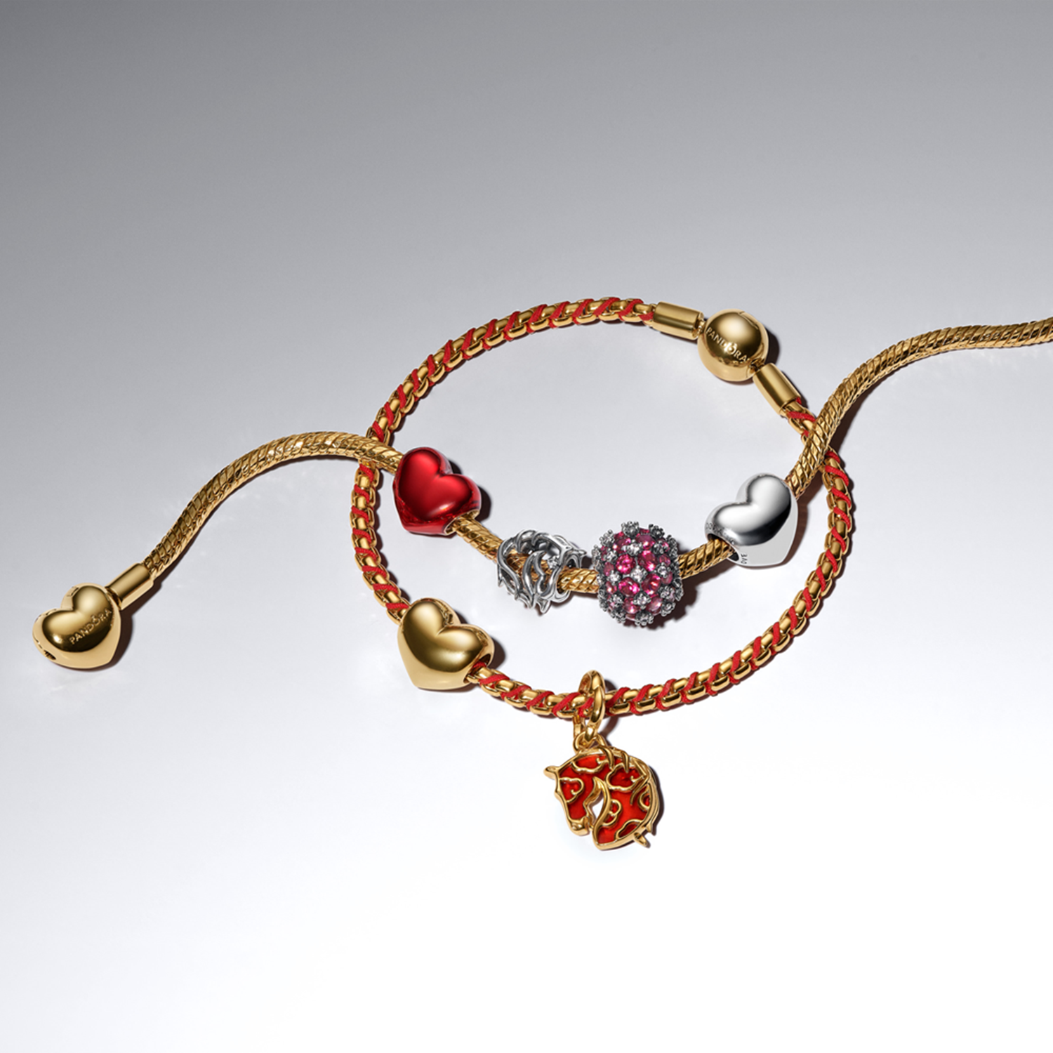 Pandora Moments 925 Sterling Silver Openwork Horse Charm 794430C01