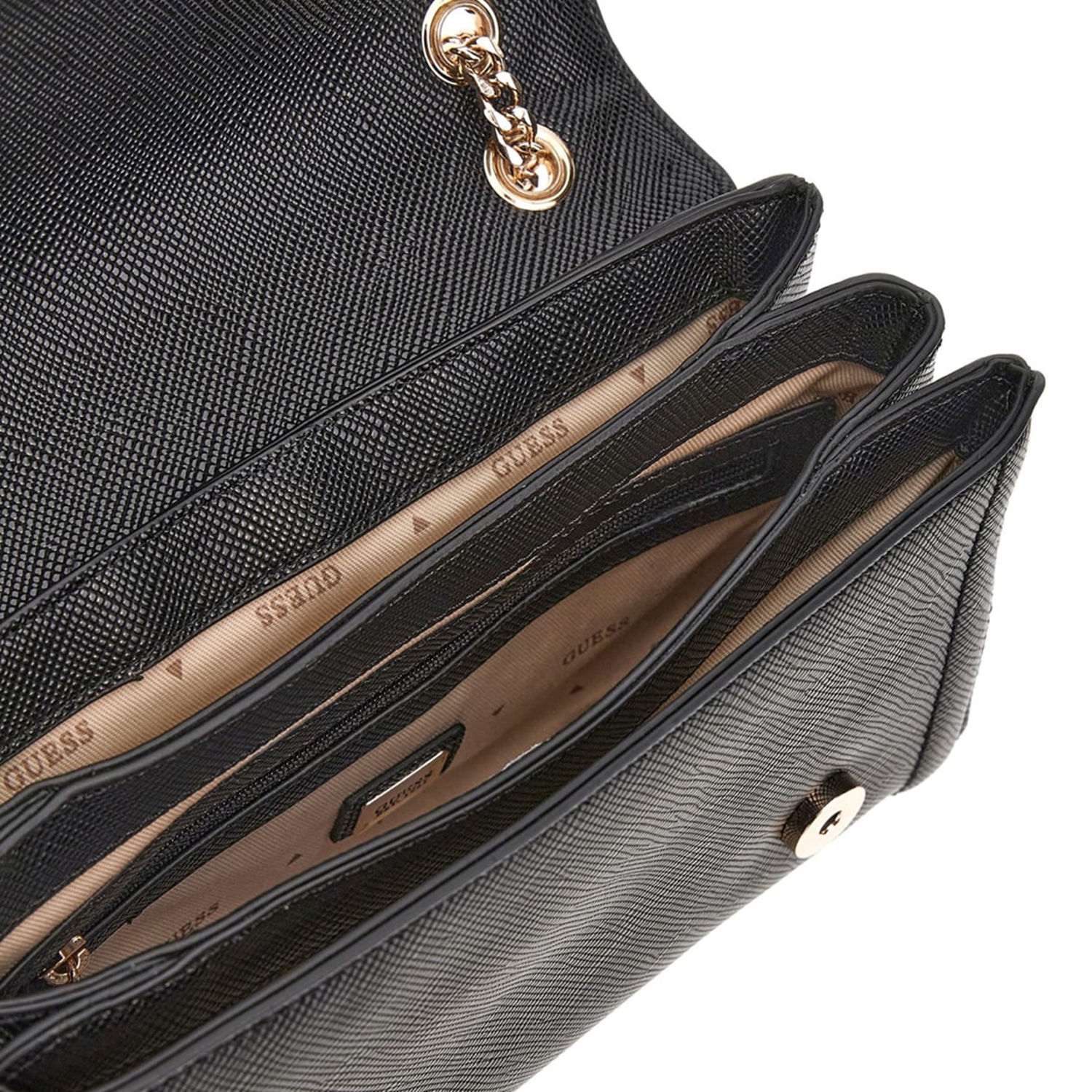 Guess Noelle Black CNVRTBL XBody Flap HWZG96-72210-BLA