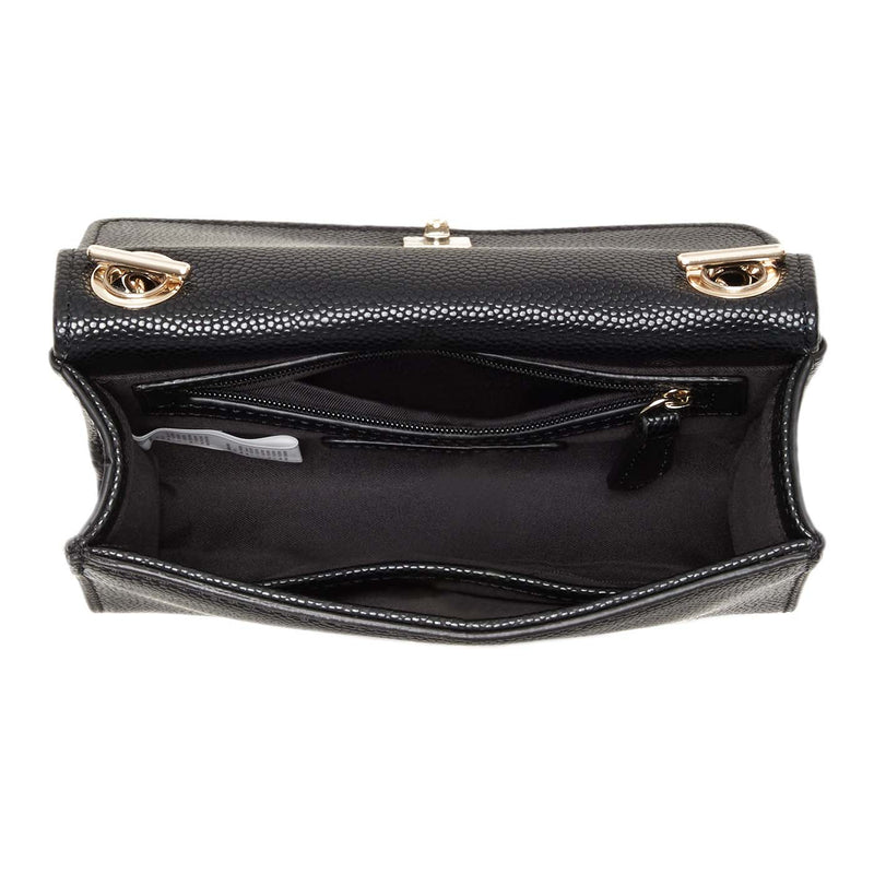 Valentino Bags Divina Sac Besace Noir VBS1R403GNERO/GOLD-zoom-