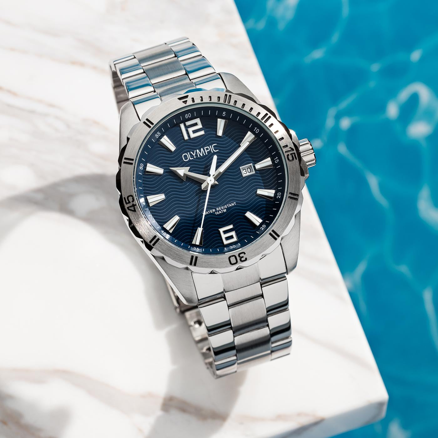 Olympic Pieter Silver Watch OL72HSS249