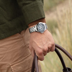 Olympic Jeffrey Silver Watch OL89HSS051