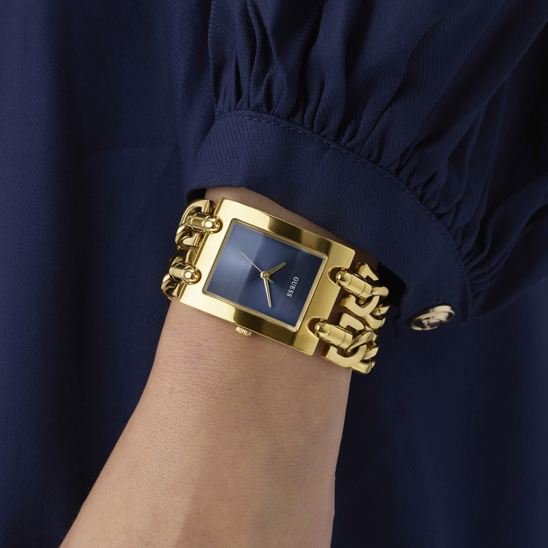 Guess Mod Heavy Metal Navy Women's Watch GW0740L3-zoom-