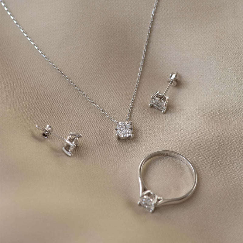 Isabel Bernard De la Paix Boucles d'oreilles Or blanc IBD360014-zoom-