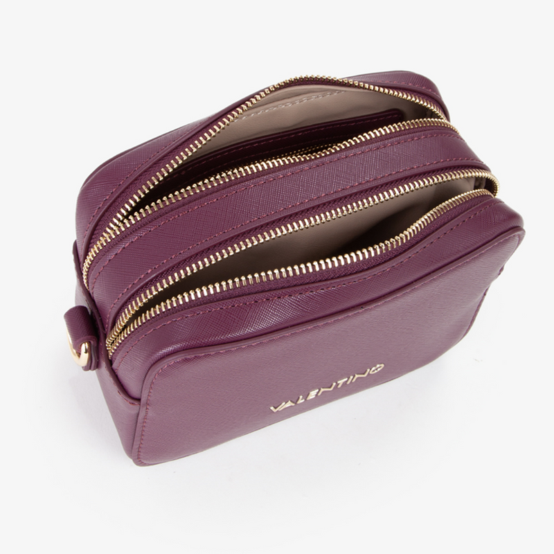 Valentino Bags Zero Re Sac Bandoulière Bordeaux VBS7B306PRUGNA-zoom-