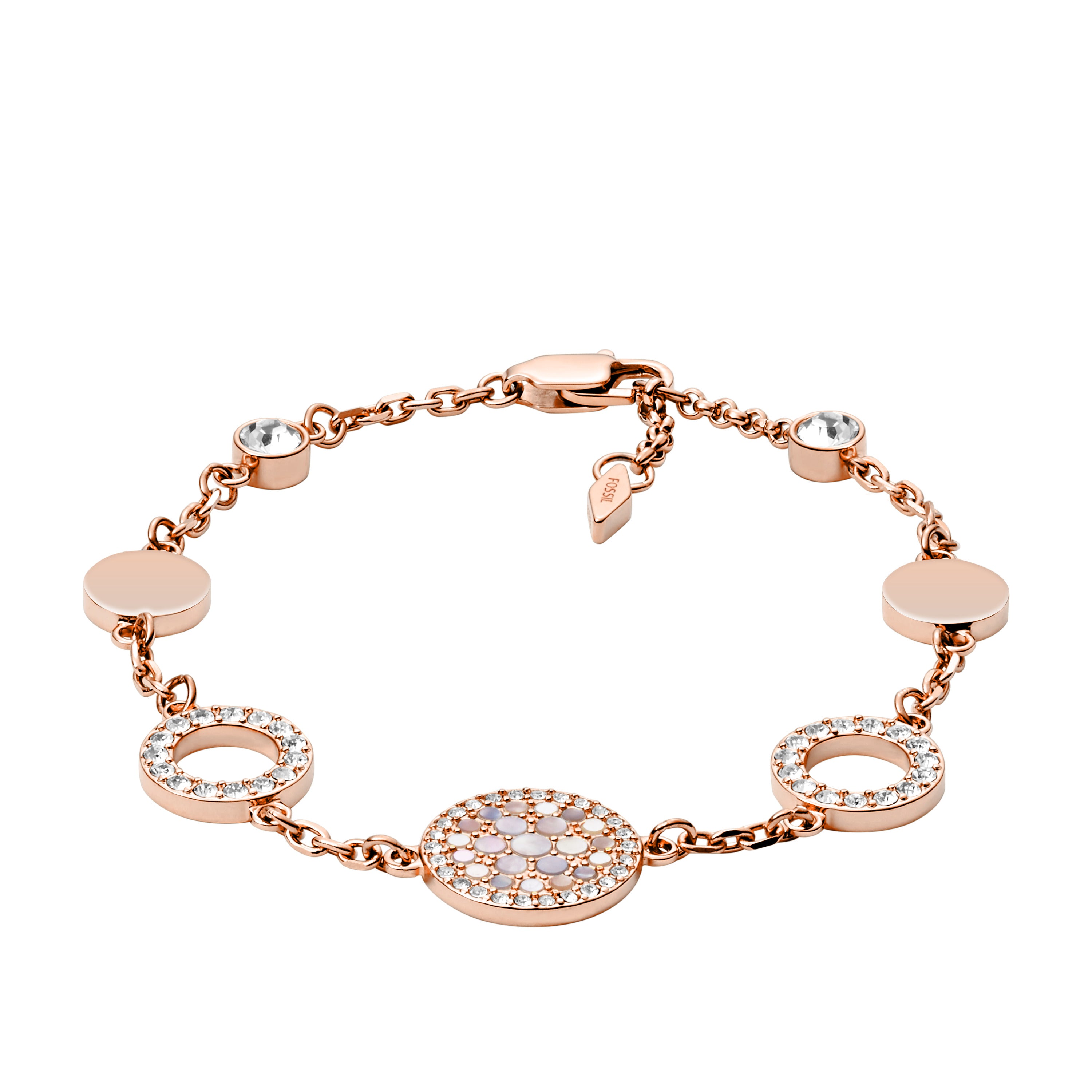 Fossil Rose gold Bracelet JF01739791