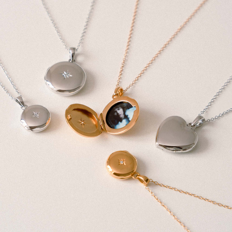 Violet Hamden Sisterhood Memory Collier en Argent 925 Sterling avec Médaillon Photo VH340029-zoom-