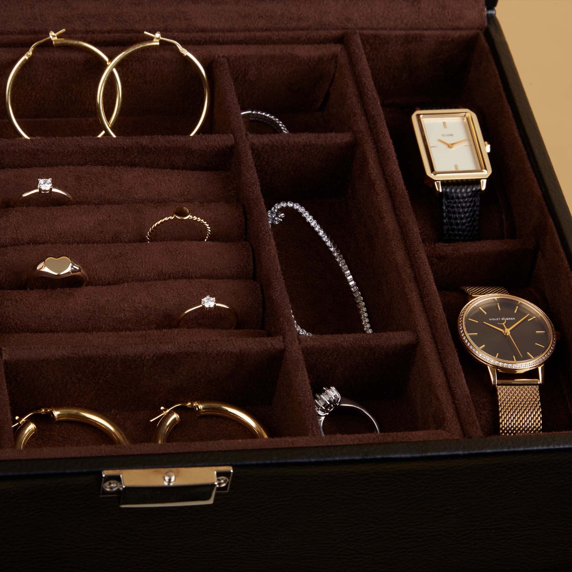 Brandfield Black Jewelry Box BFJB100409