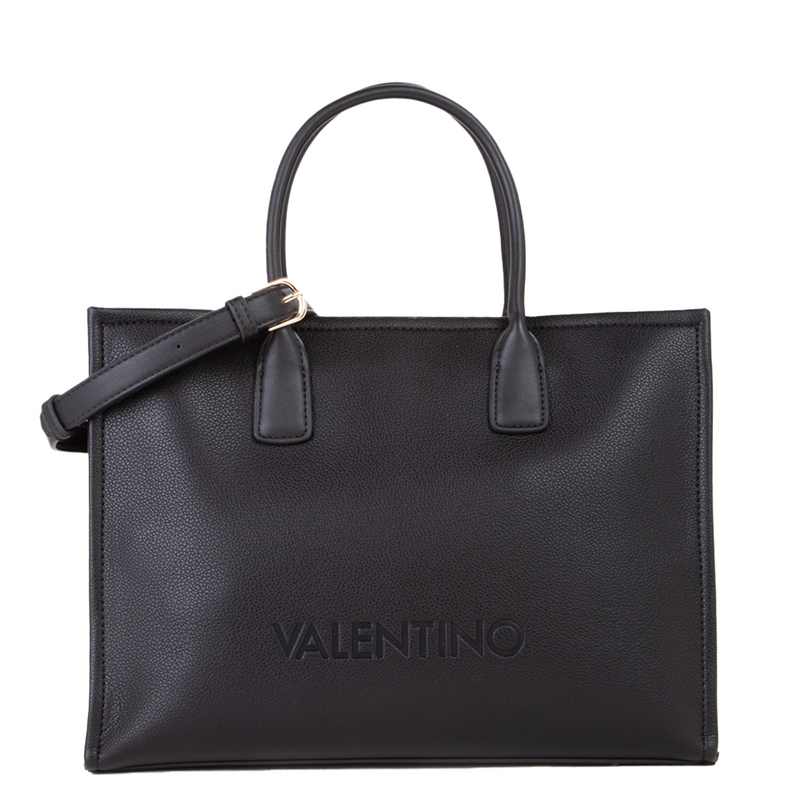 Valentino Bags Wilk Black Shopper VBS9I504NERO-zoom-