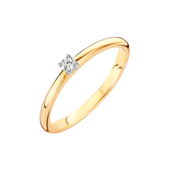 Blush Diamonds 14k Gold Ring with Diamond 1601BDI/50