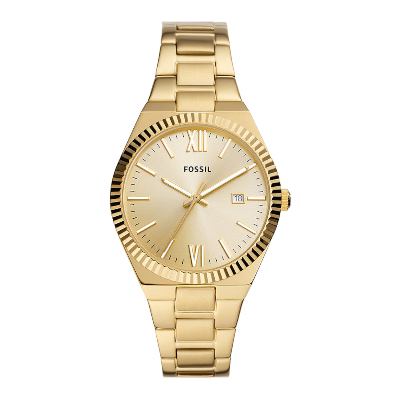 Fossil Scarlette Gold Watch ES5299