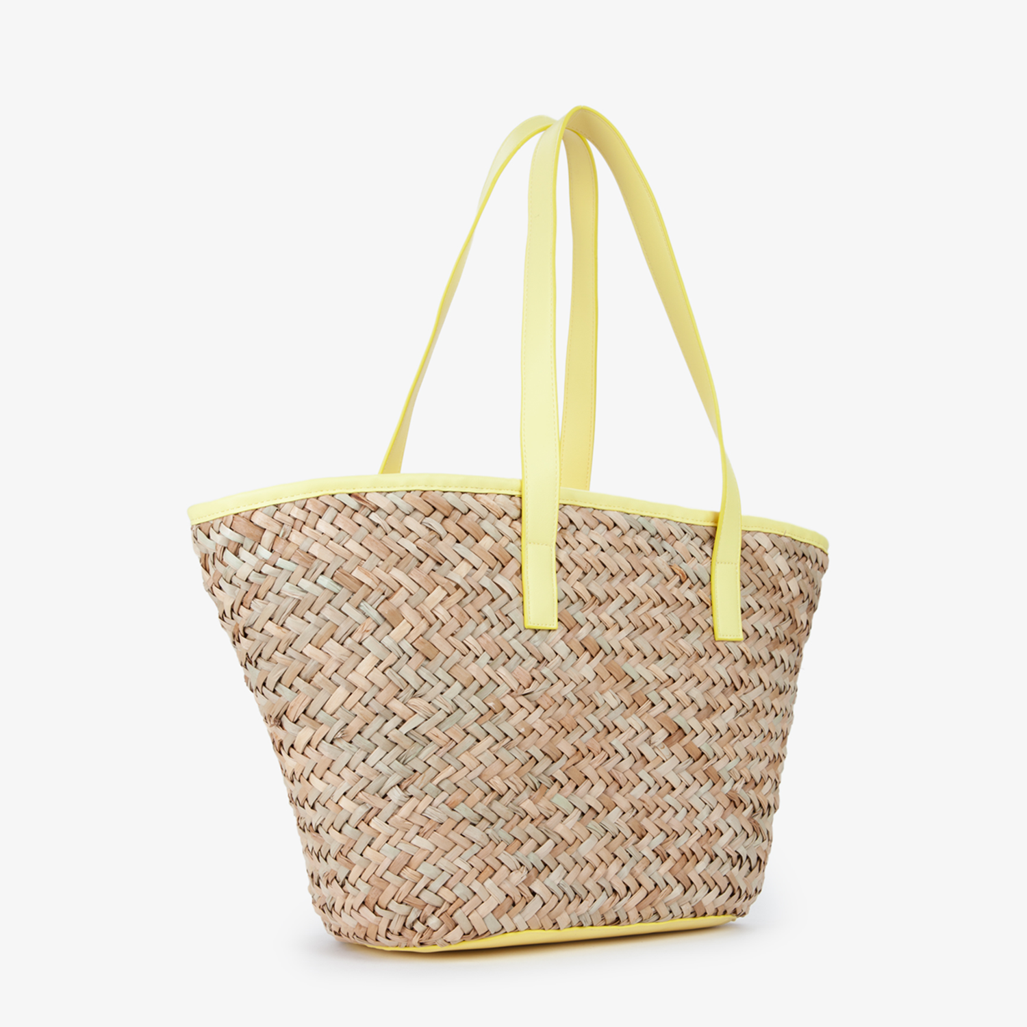 Valentino Bags Samuela Beige & Yellow Shopper VBG90O01NATUR/GIALLO