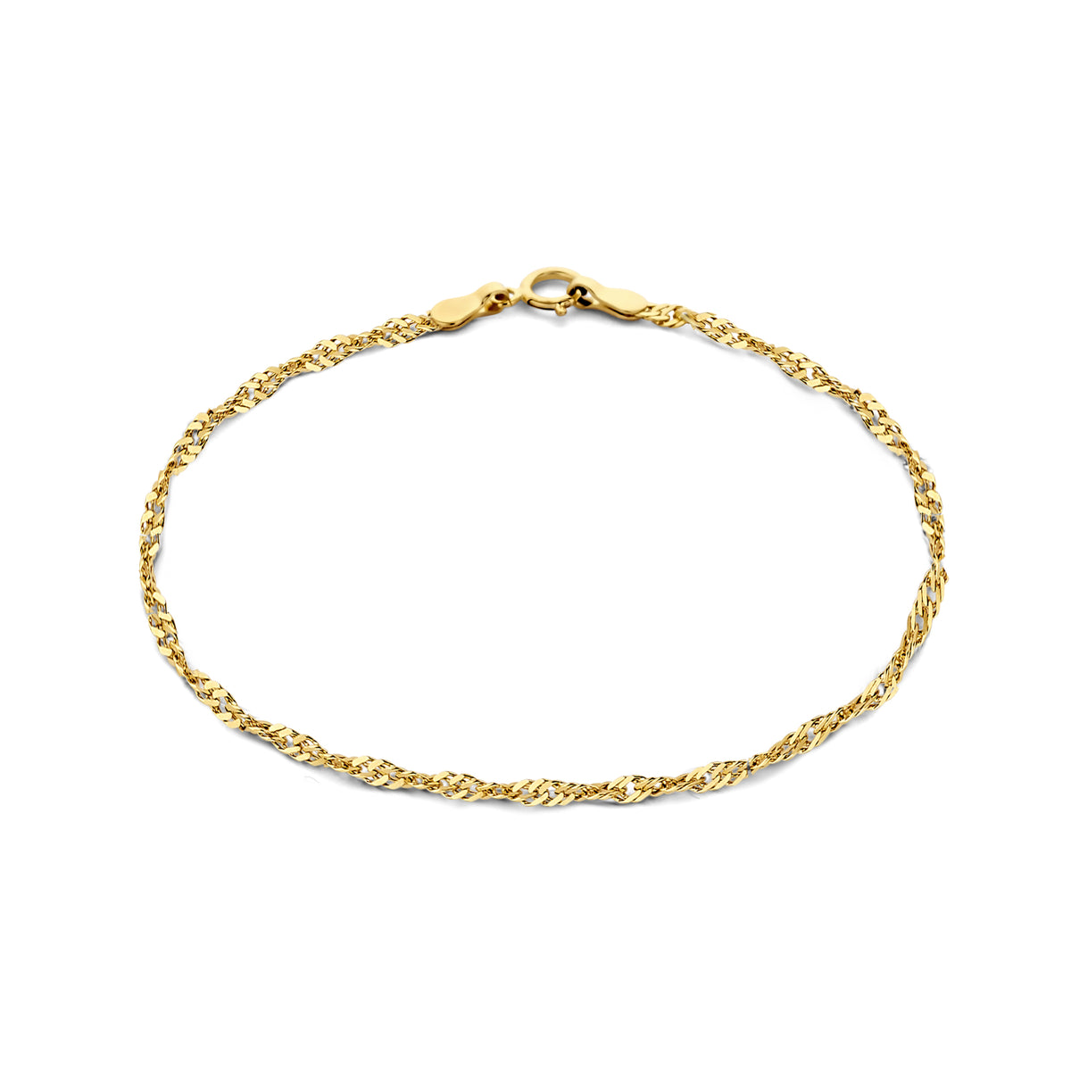Isabel Bernard Rivoli Lilou 14 Carat Golden Bracelet IB320077