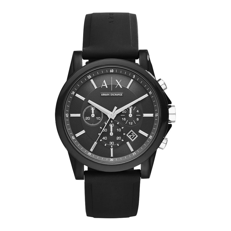 Armani Exchange Outerbanks Hommes Montre Noir AX1326-zoom-