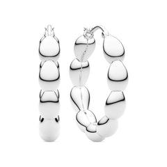 Sif Jakobs 925 Sterling Silver Goccia Cerchietto Medio Earrings SJ-E2597