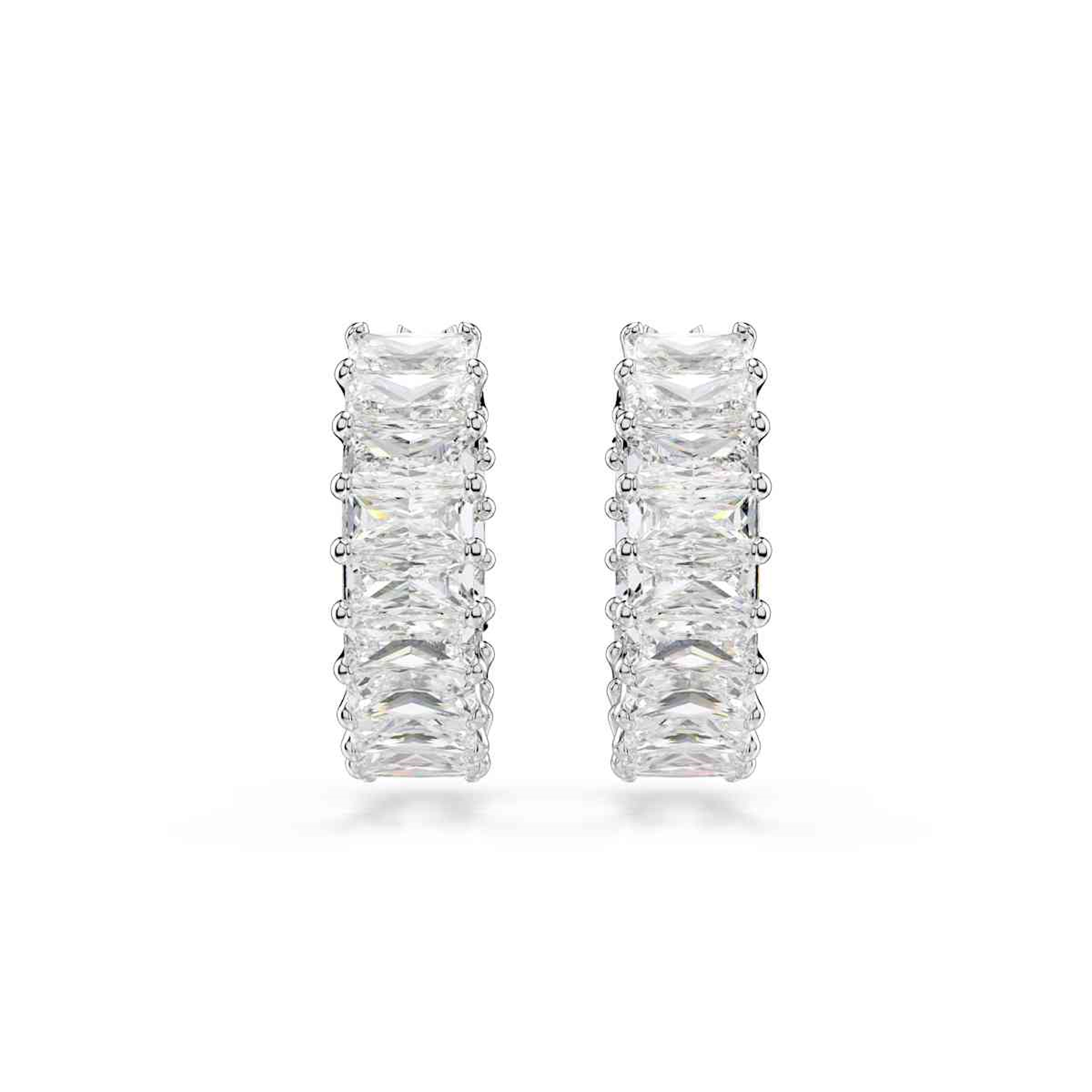 Swarovski Matrix Silver Earrings 5733397