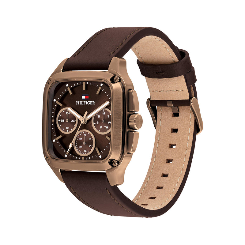 Tommy Hilfiger Montre Homme En Or Rose TH1792221-zoom-