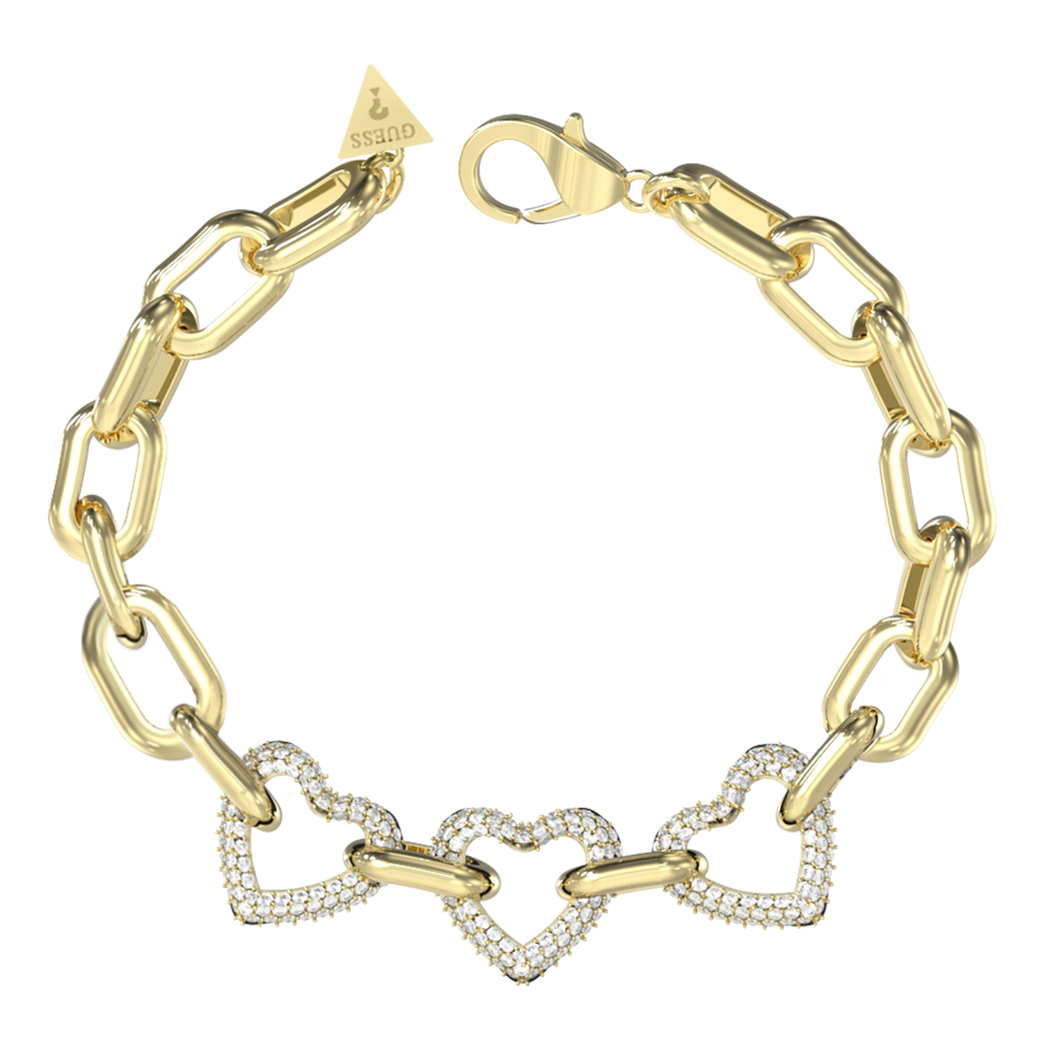 Guess Beloved Gold-coloured Bracelet JUBB06012JWYGS
