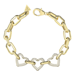 Guess Beloved Gold-coloured Bracelet JUBB06012JWYGS