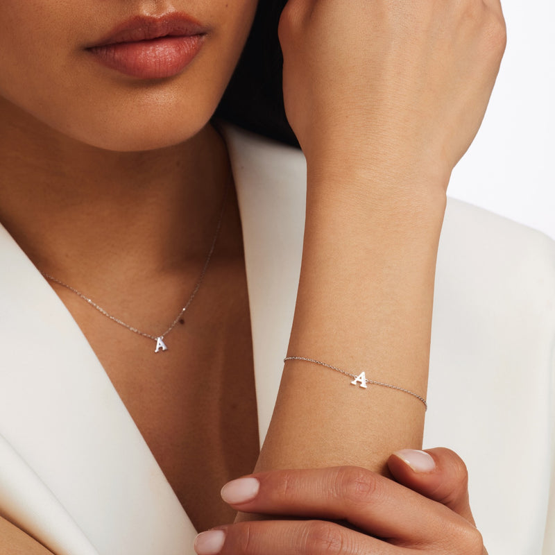 Isabel Bernard Saint Germain Collier Or blanc 14 carats IB340061-A-zoom-