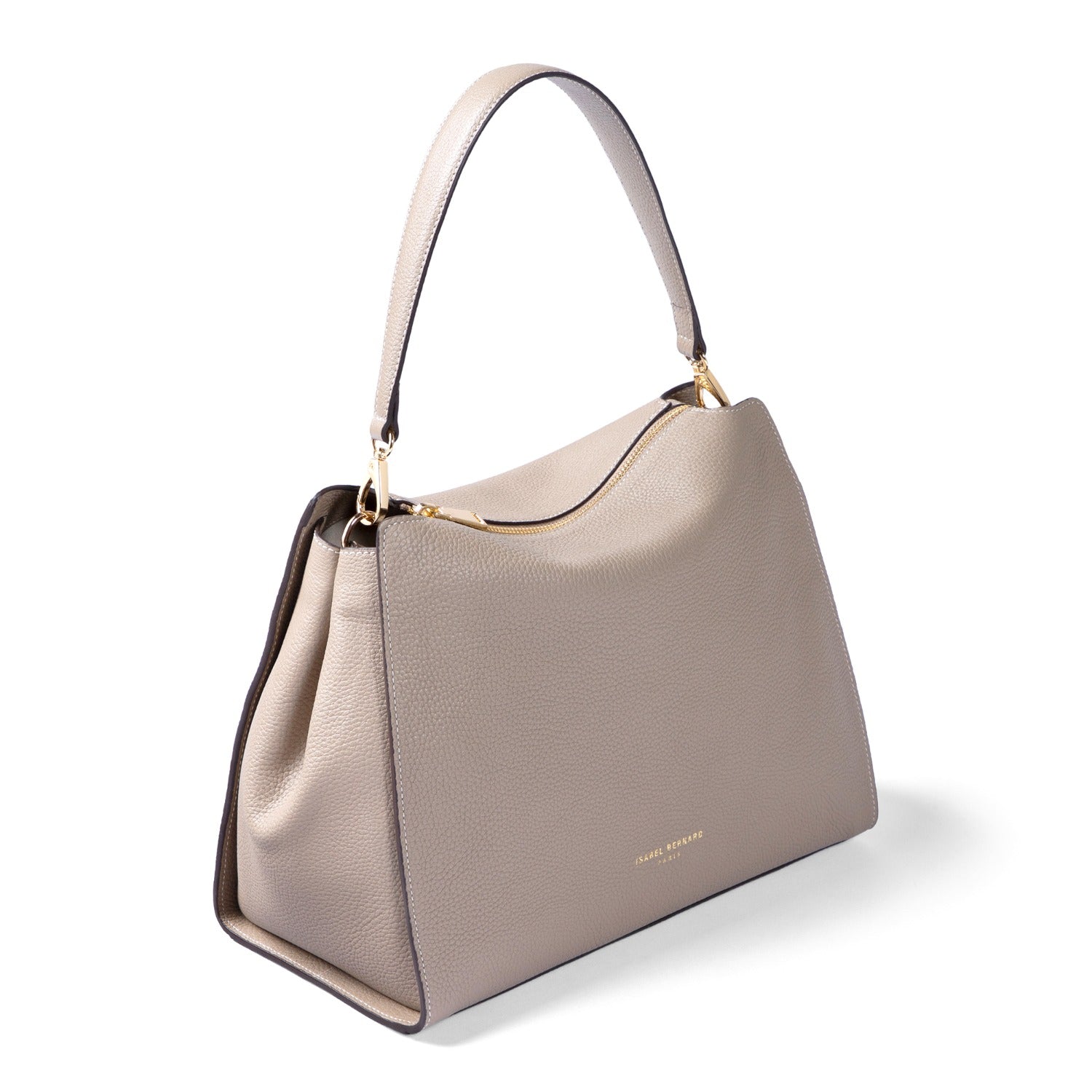 Isabel Bernard Honoré Emma Taupe Shoulder Bag IB21134-078