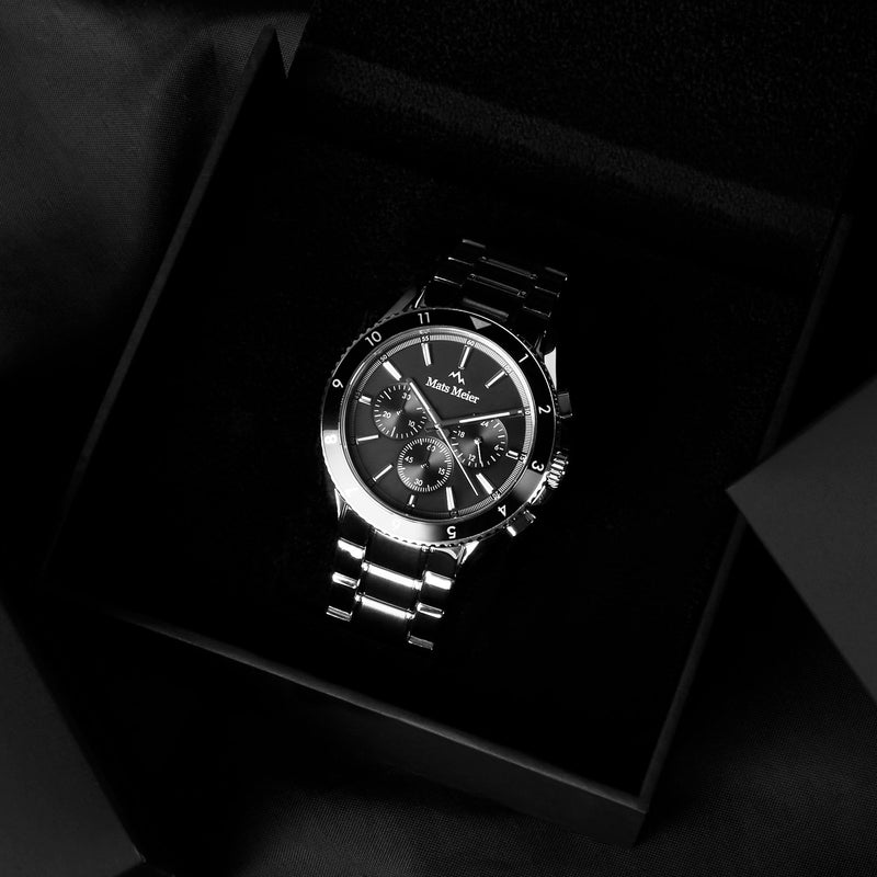 Mats Meier Ponte Dei Salti Hommes Montre Argent MM00501-zoom-