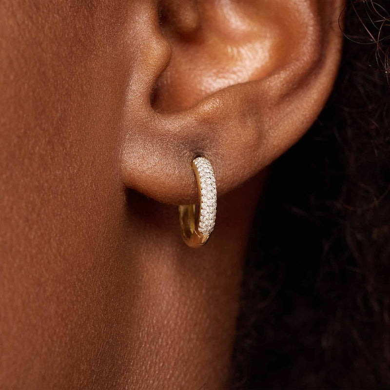 Isabel Bernard De la Paix  Creoles Or 14 carats IBD360030-zoom-