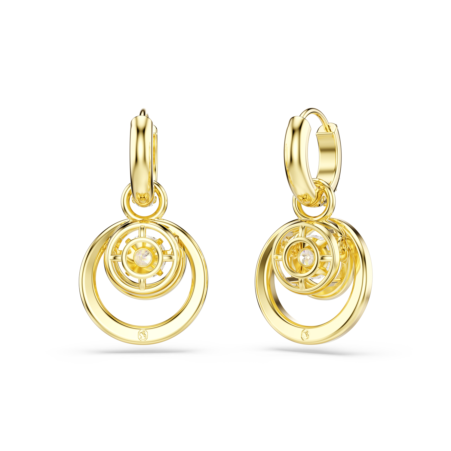 Swarovski Hyperbola Gold Plated Earrings 5738249