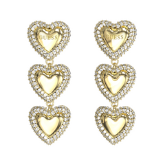 Guess Beloved Gold-coloured Earrings JUBE06011JWYGT-U