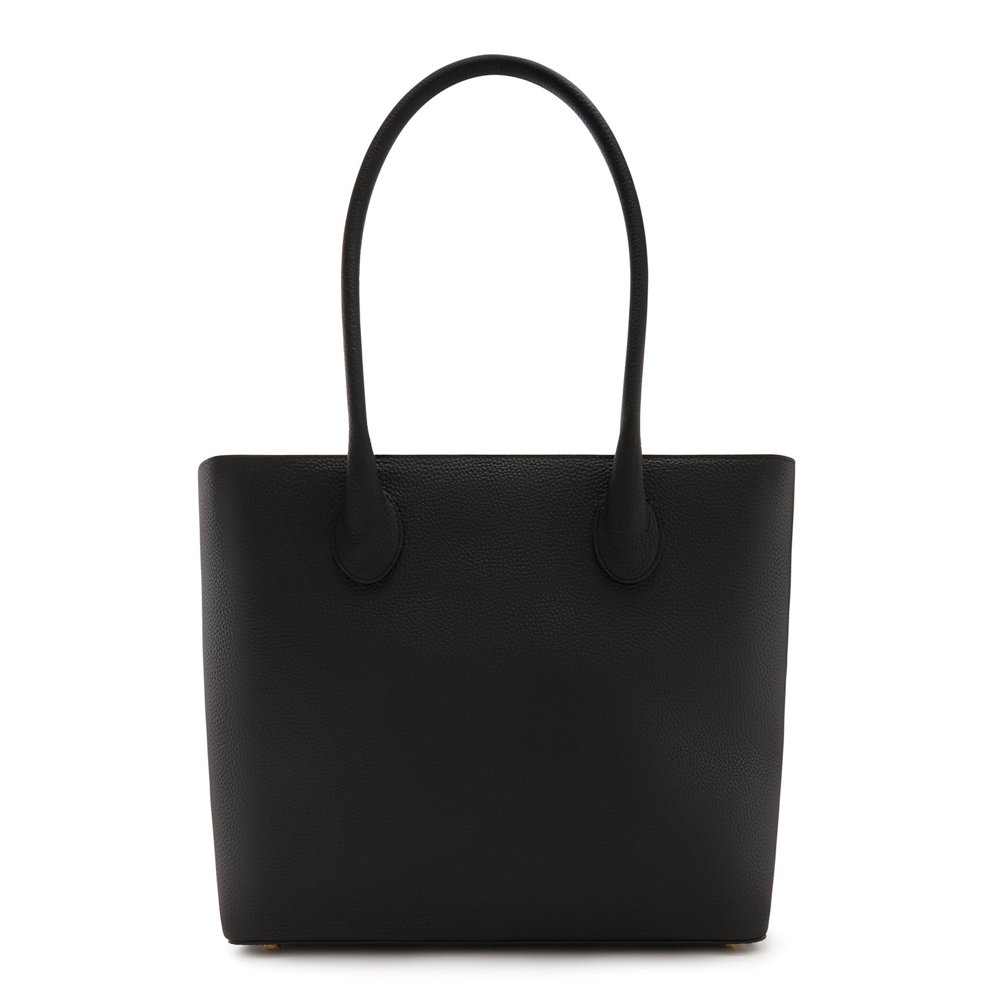 Isabel Bernard Honoré Lysanne Black Calfskin Shopper IB25022